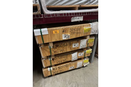 Lot of (1172) Sheets of Black Aluminum on…