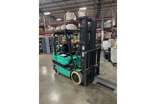 Mitsubishi LP Fork Truck with 5000 LB Load…