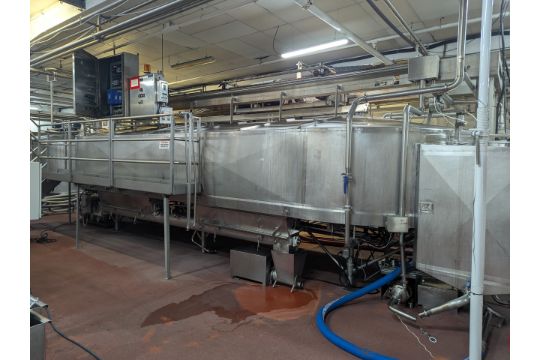 Damrow Cheese Table Tank for Feta with Strainer Conveyor…