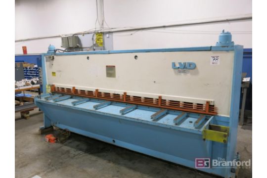 LVD Type JS 25/10 10' x 1/4' Hydraulic Shear