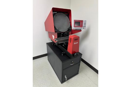 OPTICAL COMPARITOR, STARRETT MDL. HE350,…