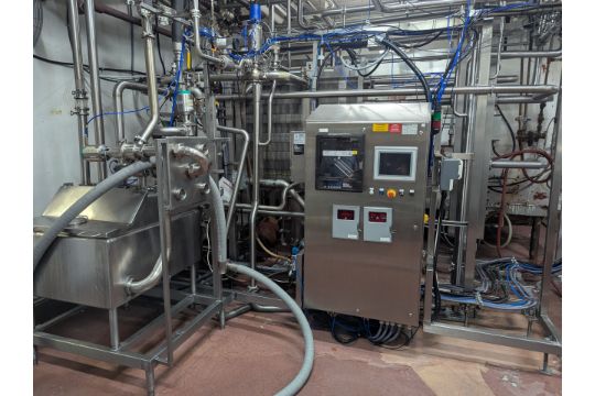 Qualtec HTST Pasteurization Skid, Capable of 18,000…