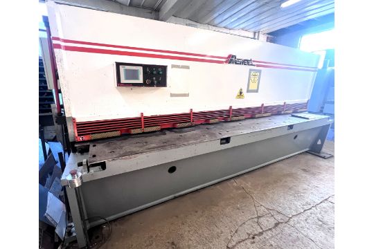 2016 MASTEEL MSH12500 CNC HYDRAULIC SHEAR, 12’ X ½”…