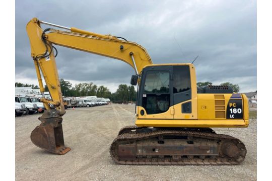 KOMATSU PC160LC-8 HYDRAULIC EXCAVATOR SN:…