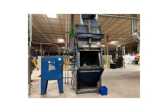 Wheelabrator Tumblast Tumbler Blast Machine,…