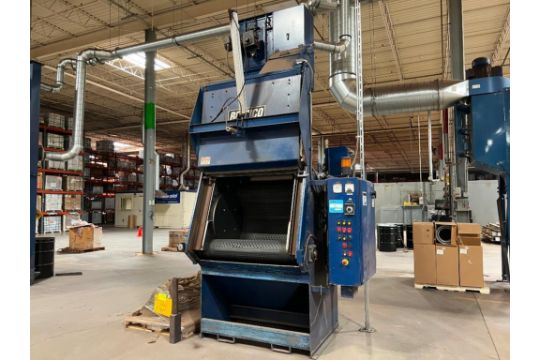 Bronco 6.5 TB Rubber Belt Tumble Blast Machine,…