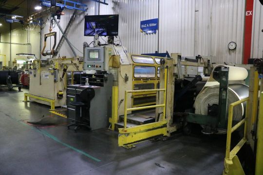 Slitter W/ AB Panelview Plus Controller