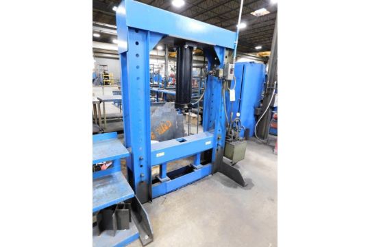Hydraulic H-Frame Press w/7.5 HP Motor, 84'…