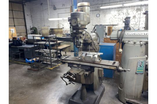 Bridgeport Vertical Milling Machine, Knee…