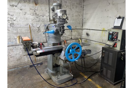 CNC Vertical Milling Machine, Knee Type with…