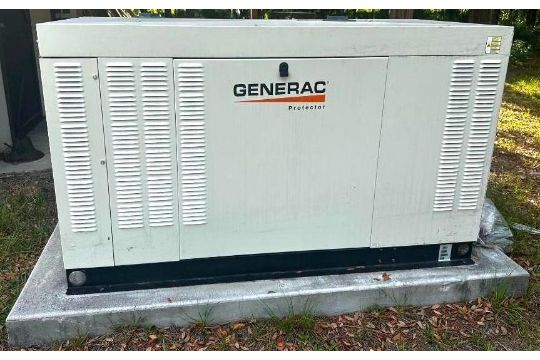 60 KW Generac #RG06024JVAX Natural Gas Generator