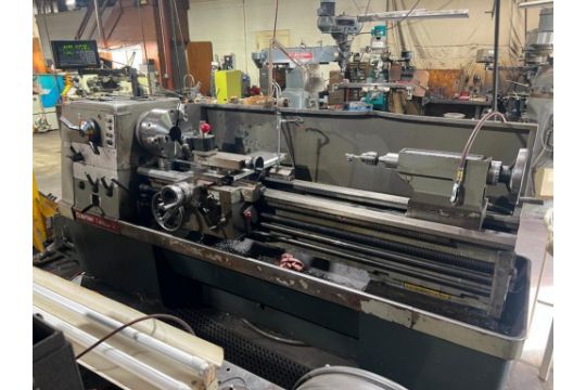 17' x 60' Clausing Colchester Engine Lathe…