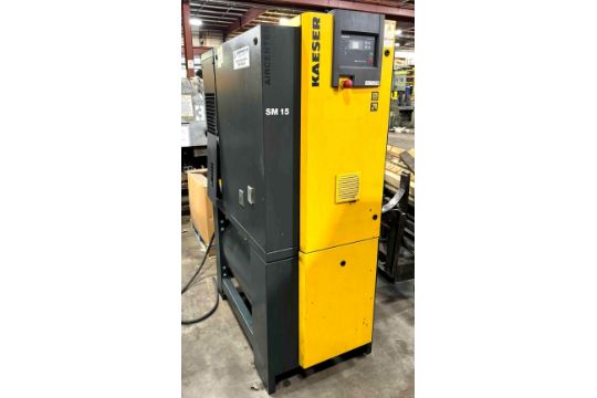 15 HP Kaeser #Aircenter SM15 Rotary Screw…