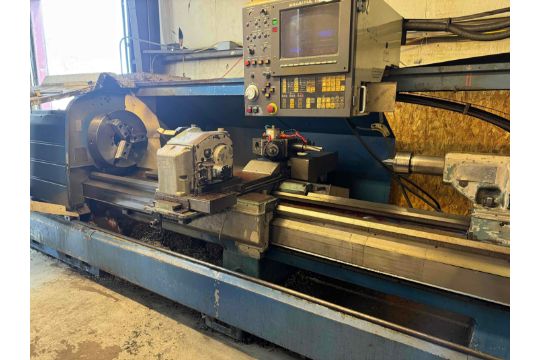 24' x 120' Mazak #M5N 2500 CNC Flat Bed Lathe