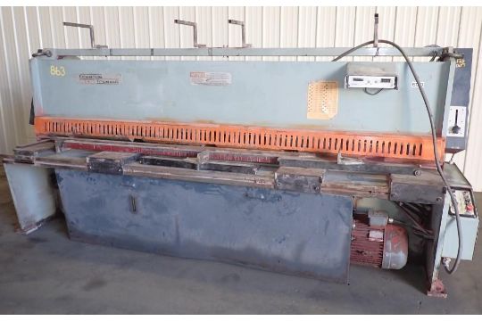 10′ x 1/4″ Edwards #6-5/3000 Hydraulic Shear