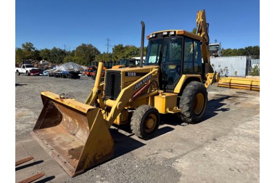 JOHN DEERE 510D TRACTOR LOADER BACKHOE SN:809874…