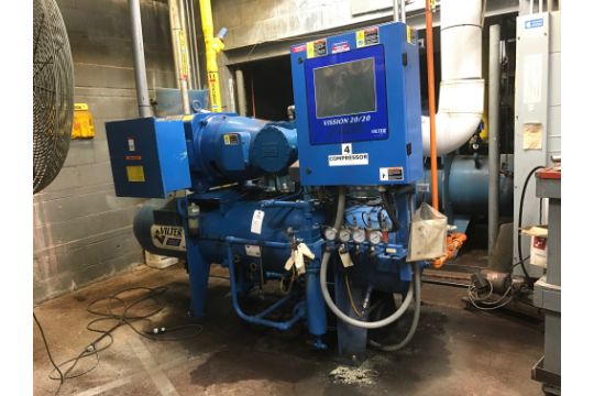 Vilter Ammonia Screw Compressor, 200 HP, Updated…