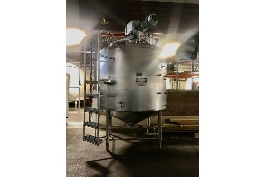 Cherry Burrell 1,000 Gallon Mixing Processor,…