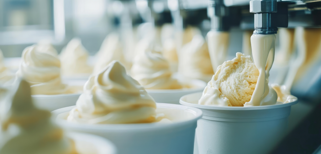 Ice Cream and Mix Production Plant: Processors, Tanks, Silos, Ice Cream Freezers, Homogenizers, Separators, Late Amonia Compressors, HTST, More