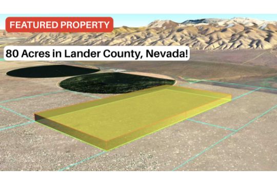 Expansive 80-Acre Property in Battle Mountain,…