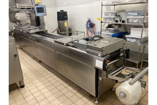 Multivac Vacuum Sealing Packer, Model# R145, Serial#…