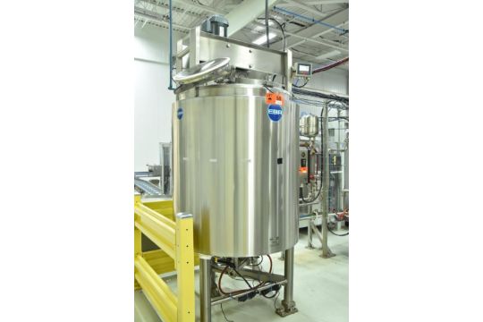 EBR (2019) 1000 L STAINLESS STEEL JACKETED…
