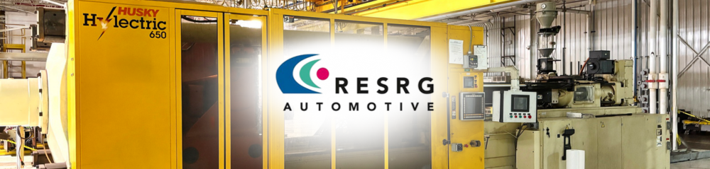 RESRG Automotive: Injection Molding Operation, Overhead Cranes, Robots