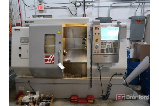 Haas CNC Lathe, SL20T. 10-Position Tool Turret
