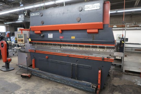 1985 Adira 126' x 100 Ton Press Brake odel QIH-10032,…