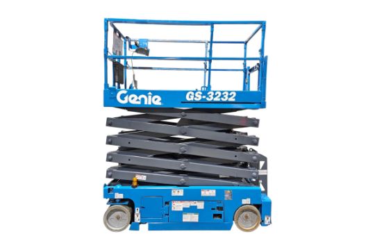 2014 Genie GS-3232 500 2 Person Scissor Lift 24V with…