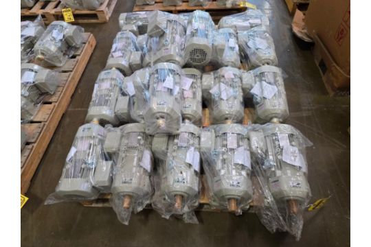 (21x) Sumoto EP.NA 1 HP 3PH Induction Motors, 1740…