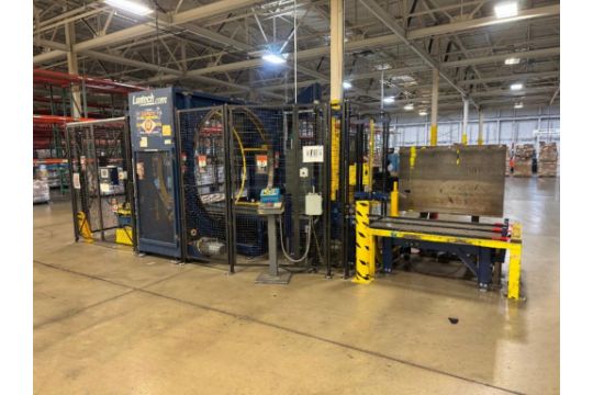 Lantech APL Automatic Stretch Wrapper Model LR1430,…