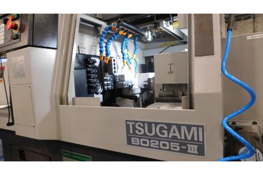 Tsugami Swiss Type CNC Lathe, New in 2020