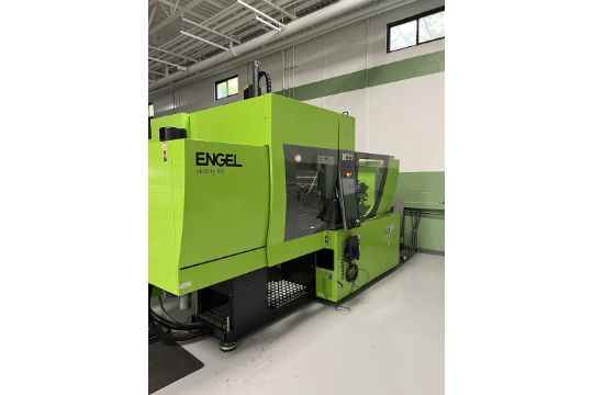 Engel 85 Ton Tie Barless Injection Molding Press,…