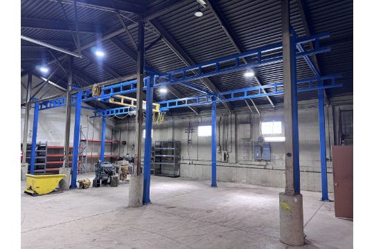 GORBEL 2-Ton Free Standing Bridge Crane,…