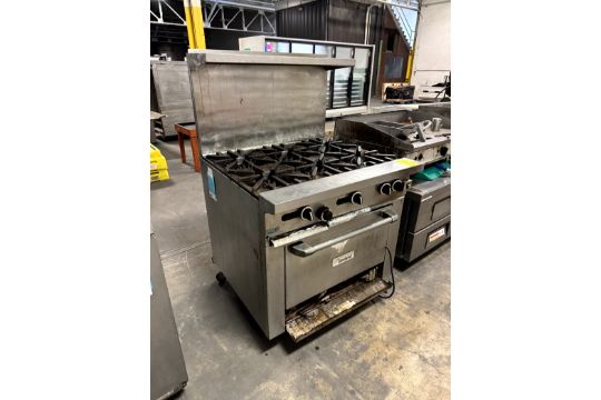 Garland 6-burner stove/oven