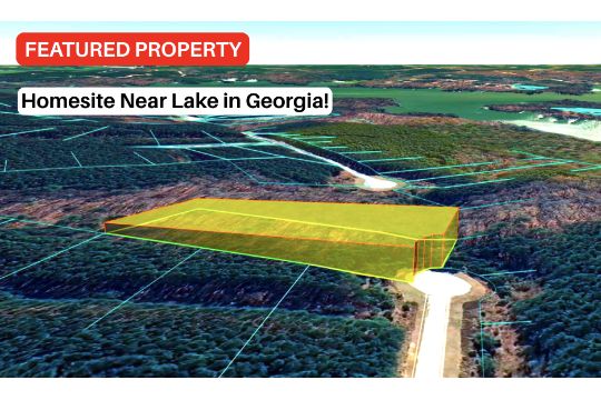 1.86-Acre Buildable Georgia Waterfront Lot!
