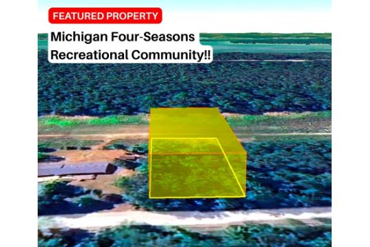 Michigan Community Lot to Build by the Water!