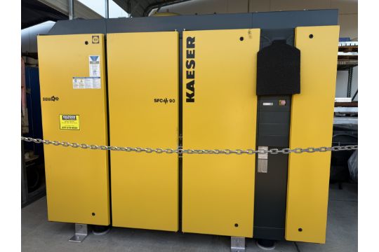 2023 Kaeser 100HP SFC90 Rotary Screw Air Compressor