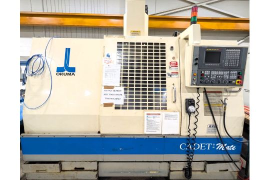 OKUMA CADET MATE CNC VERTICAL MACHINING CENTER,…