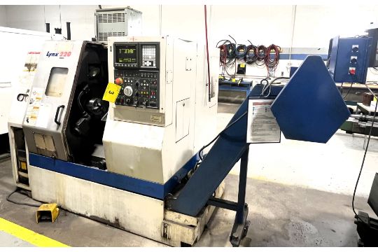 2005 DAEWOO LYNX 220A CNC TURNING CENTER,…