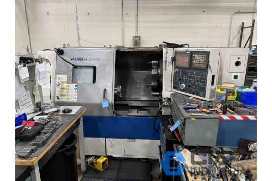 DOOSAN PUMA 240B CNC TURNING CENTER; S/N…