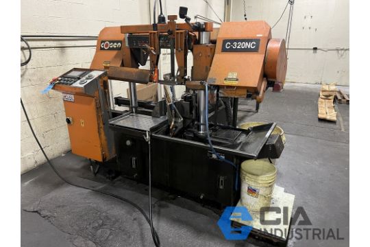 COSEN HORIZONTAL CNC BAND SAW MODEL C320NC,…