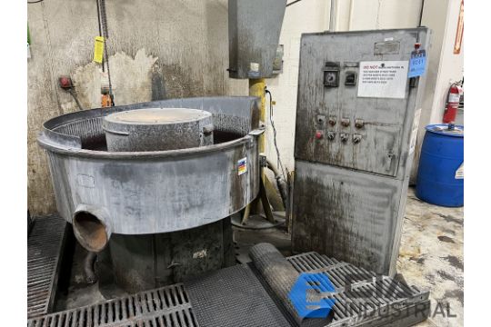 SWECO VIBRATORY BOWL WASH TANK, 55' DIAMETER,…