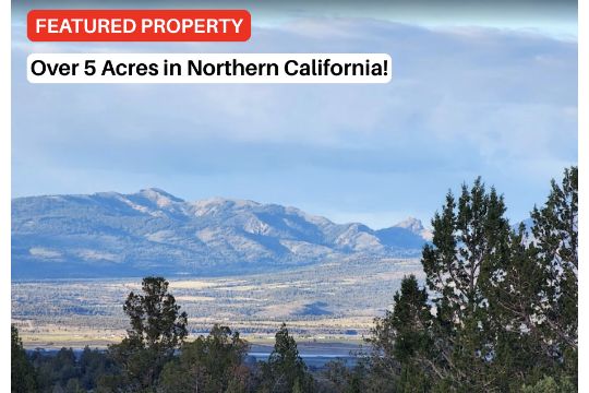 5.45 Acres in Stunning Northern California!