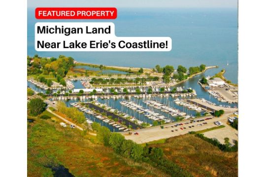 Michigan Land Near Lake Erie's Coastline!