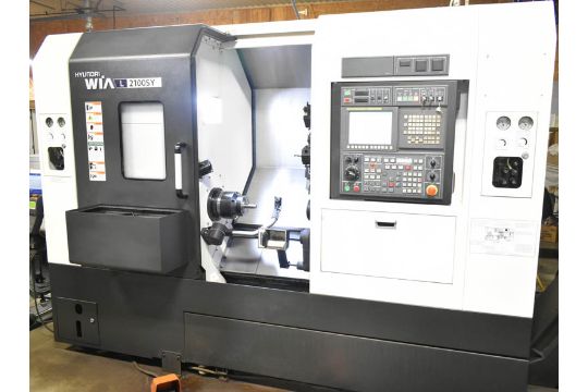 HYUNDAI WIA (2017) L2100SY CNC OPPOSED SPINDLE MULTI-TASKING…