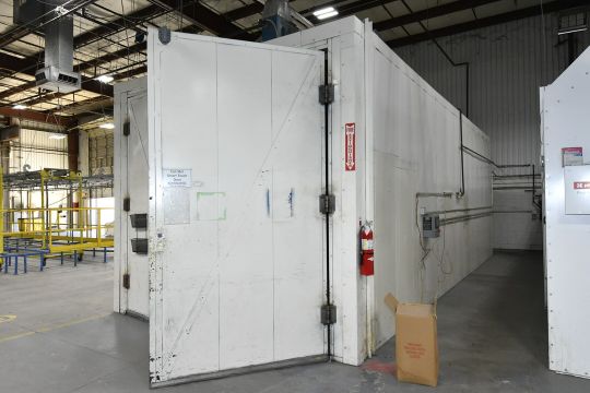 COL-MET SMART TOUCH CURE OVEN, 10' W X 27'…