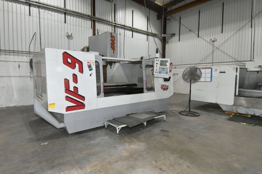 HAAS MODEL VF-9 CNC VERTICAL MACHINING CENTER,…