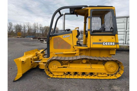 JOHN DEERE 550HLT CRAWLER TRACTOR SN:10550HX896891…